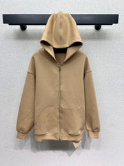 Casual hooded sweatshirt + trousers sports suit