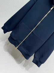 Casual hooded sweatshirt + trousers sports suit