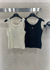 Fireworks Rhinestone Knit Vest