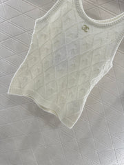 Fireworks Rhinestone Knit Vest