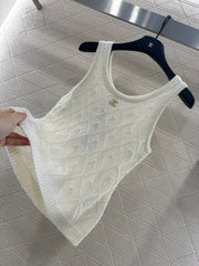 Fireworks Rhinestone Knit Vest