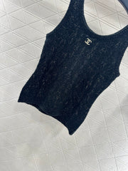 Fireworks Rhinestone Knit Vest