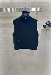 Lapel Knit Vest