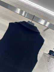 Lapel Knit Vest