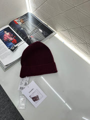Cashmere knitted hat