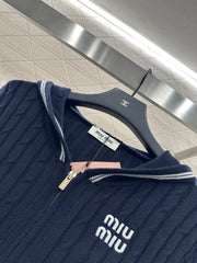 Hooded Zip-Up Cardigan