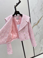 This youthful pink jacket