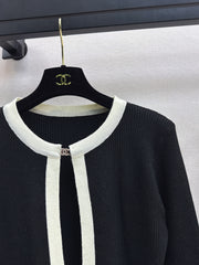 Two-Piece Cardigan and Suspender Set