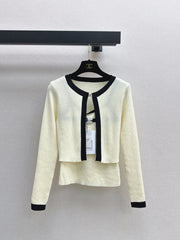 Two-Piece Cardigan and Suspender Set