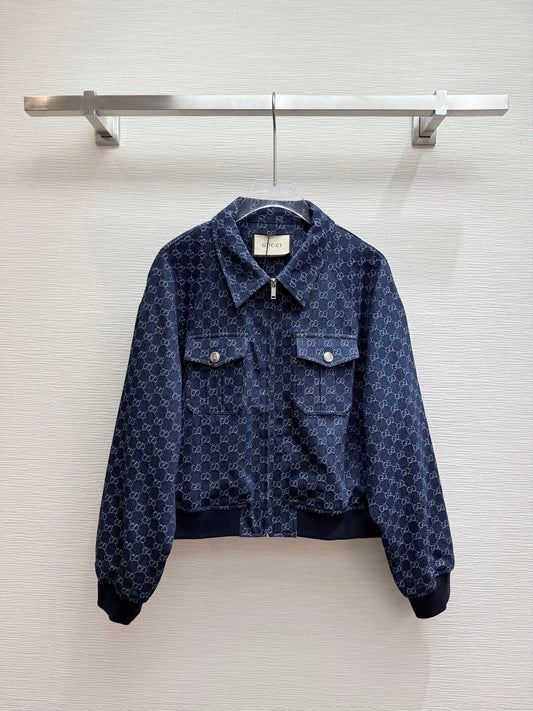 all-over printed jacket