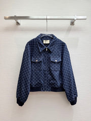 all-over printed jacket