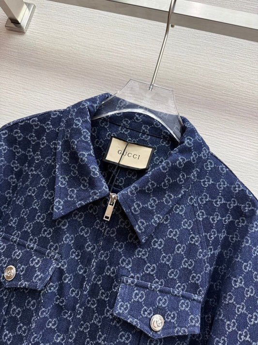 all-over printed jacket