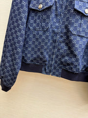 all-over printed jacket