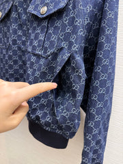 all-over printed jacket