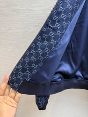 all-over printed jacket