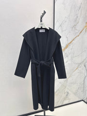 Double-breasted lapel short coat