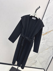 Double-breasted lapel short coat