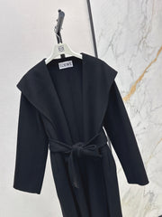 Double-breasted lapel short coat