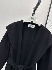 Double-breasted lapel short coat