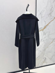 Double-breasted lapel short coat
