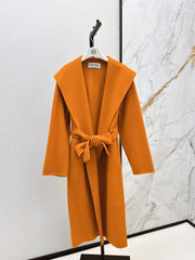 Double-breasted lapel short coat