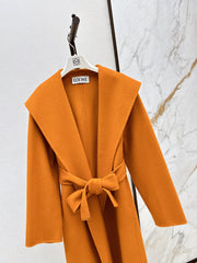 Double-breasted lapel short coat