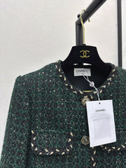 This jacket with trim