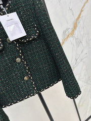 This jacket with trim