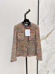 Raw-edge jacket