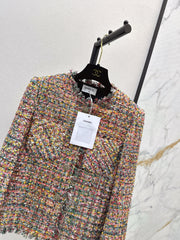 Raw-edge jacket