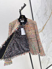 Raw-edge jacket