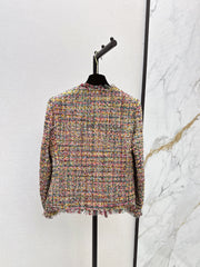 Raw-edge jacket