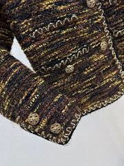jacket with trim design