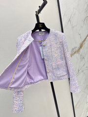 Pink and purple jacket