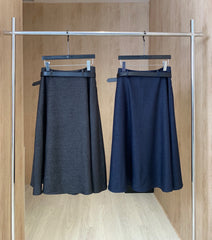 Denim Skirt [with Custom Belt]