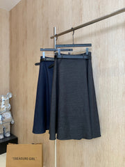 Denim Skirt [with Custom Belt]