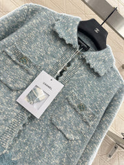 Embroidered Lace Knit Cardigan