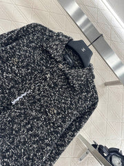 Embroidered Lace Knit Cardigan