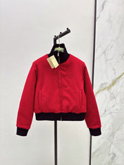 Wool turtleneck jacket