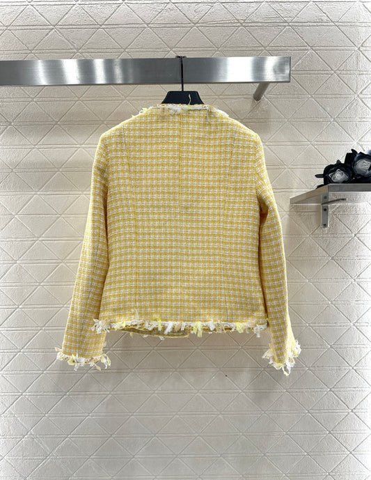 Quilted Camellia Dress Jacket