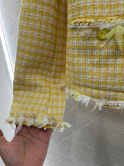 Quilted Camellia Dress Jacket