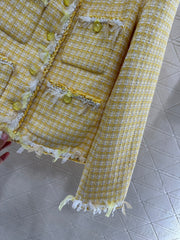 Quilted Camellia Dress Jacket