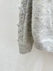 3D Ball Hollow Cardigan