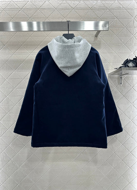 Hooded Drawstring Puffer Jacket