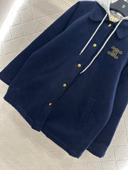 Hooded Drawstring Puffer Jacket