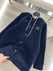 Hooded Drawstring Puffer Jacket