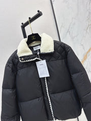 Stand-up collar down jacket