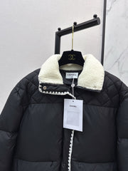 Stand-up collar down jacket