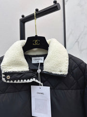Stand-up collar down jacket