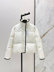 Stand-up collar down jacket